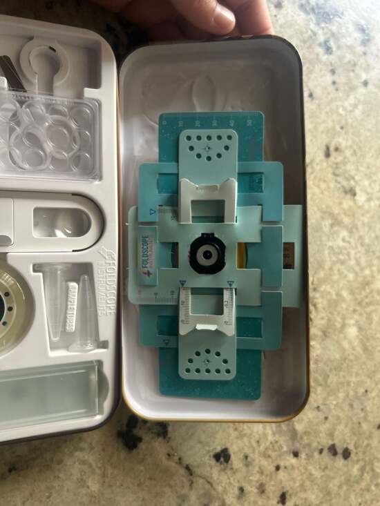 Foldscope Instruments Microscope Set In Original Box. Brand New Never Used - Picture 9 of 10